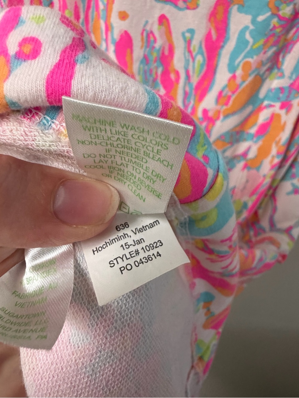 Lilly Pulitzer Whiting Mini Dress Scuba to Cuba Size Large - Picture 5 of 6